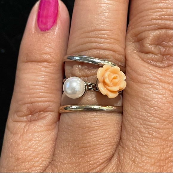 4 Fashionable Syltylish Stackable Rings - Picture 1 of 12